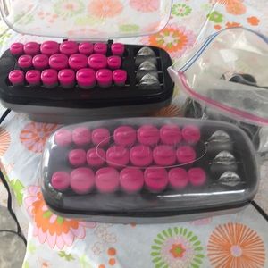 Hot rollers with clips